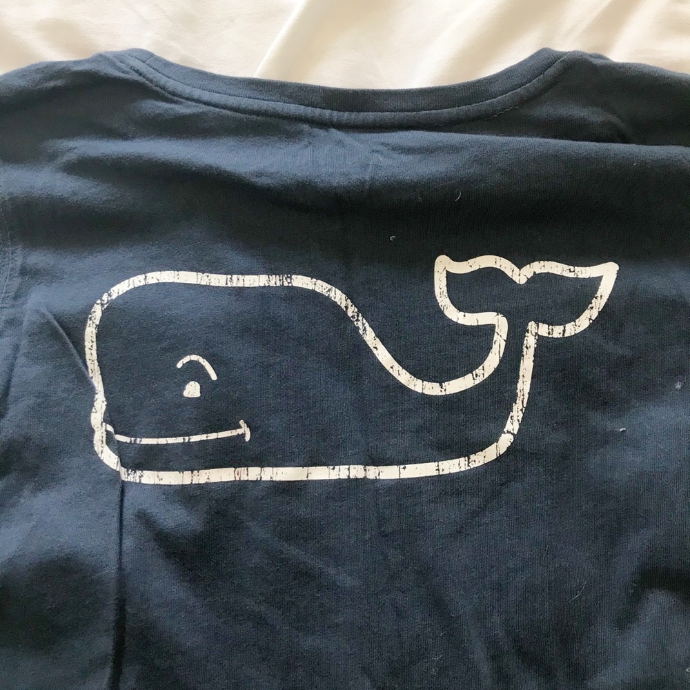 Vineyard vines longsleeve navy shirt
